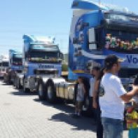 Truckers Convoy for Kids with Cancer 2014